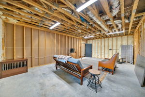 Unfinished 4th Bedroom