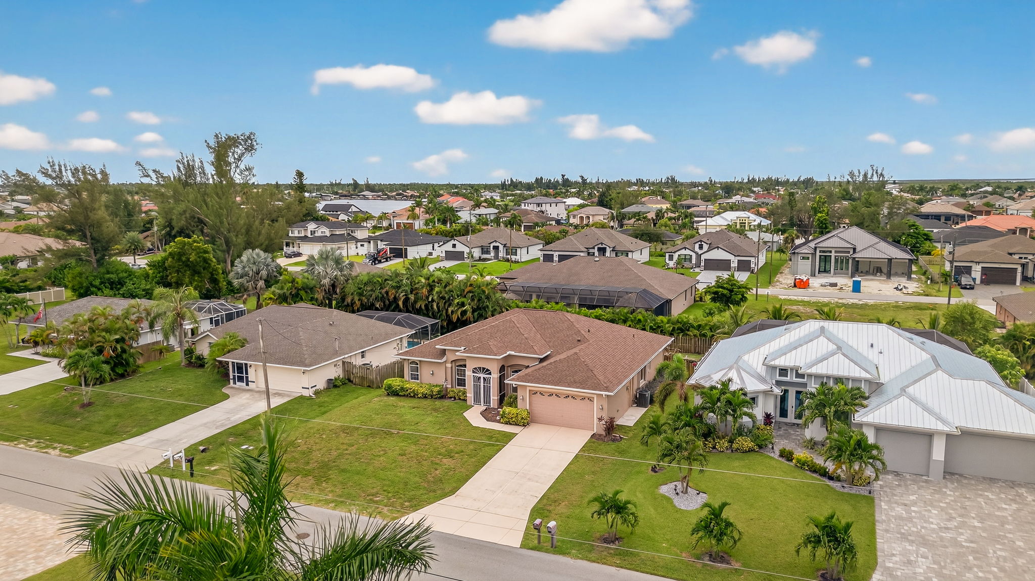 Aerial Front Exterior 2