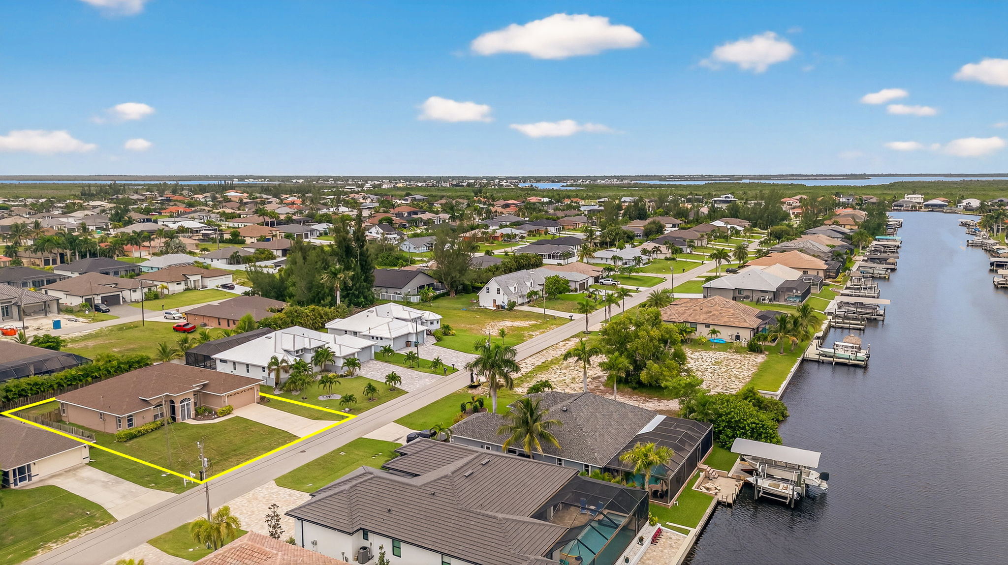 Aerial Front Exterior 3-lines