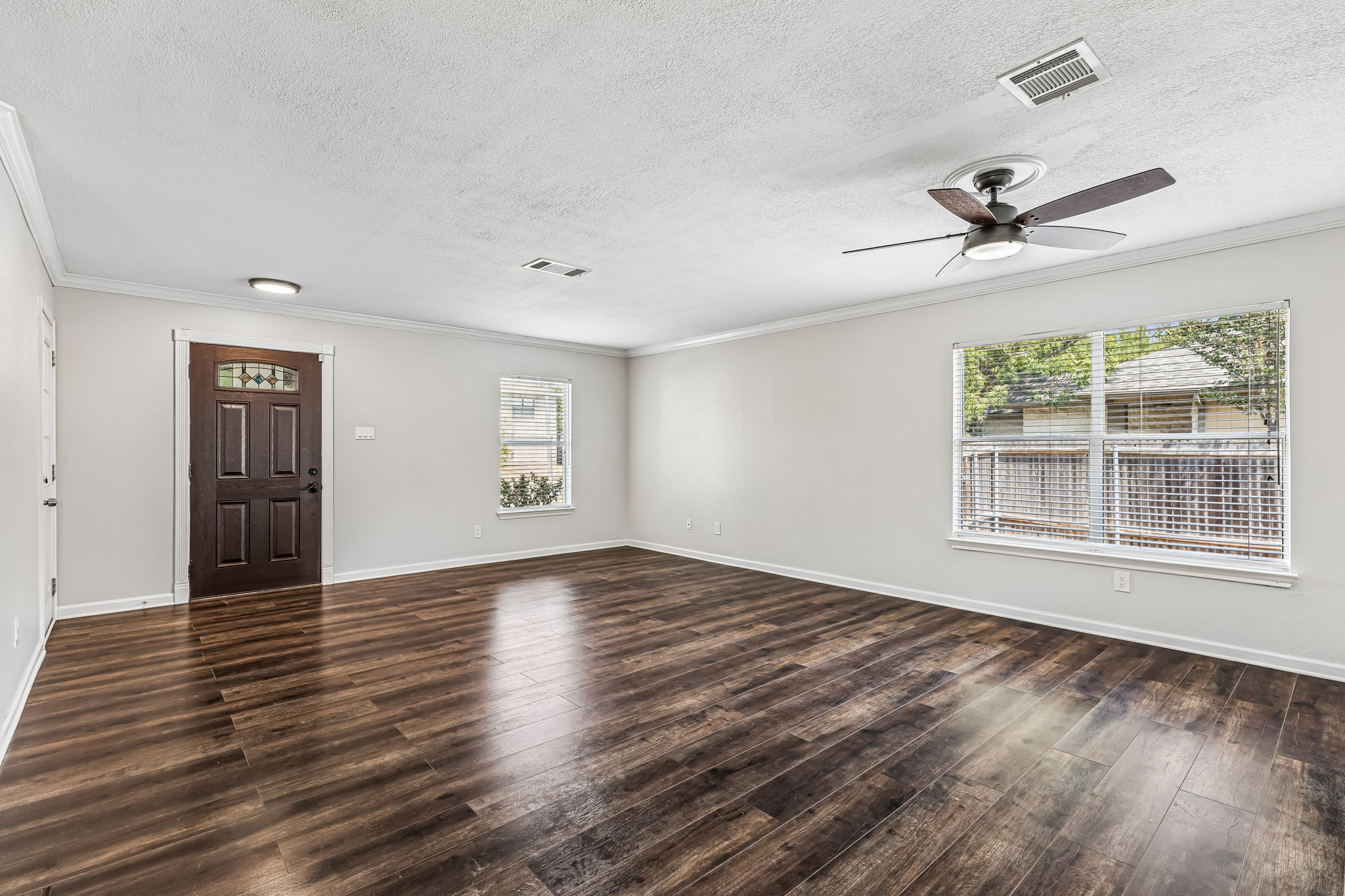 Formal dining and living room.