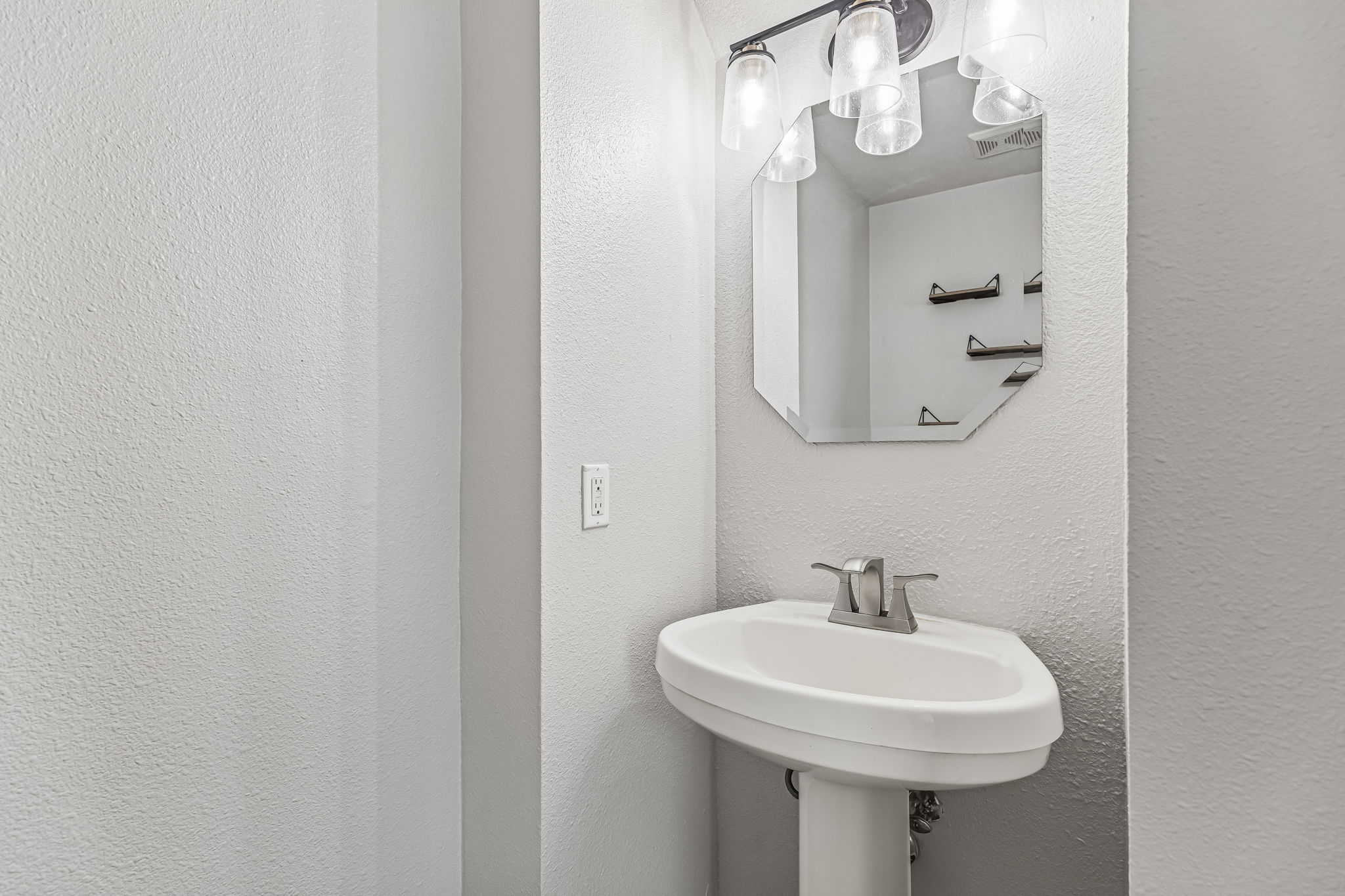 Downstairs guest bathroom.