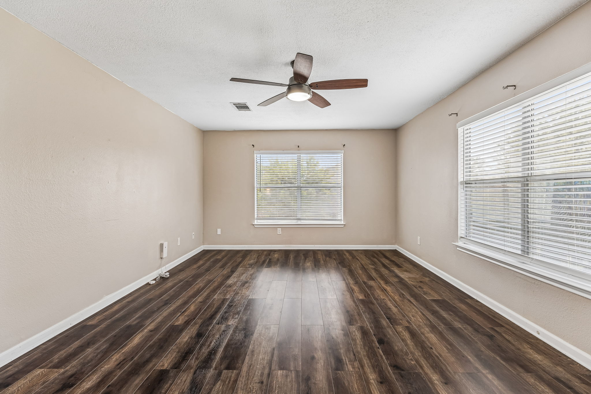 Upstairs living area.