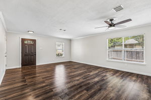 Formal dining and living room.