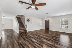 Formal dining and living room.