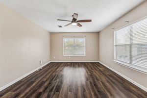 Upstairs living area.