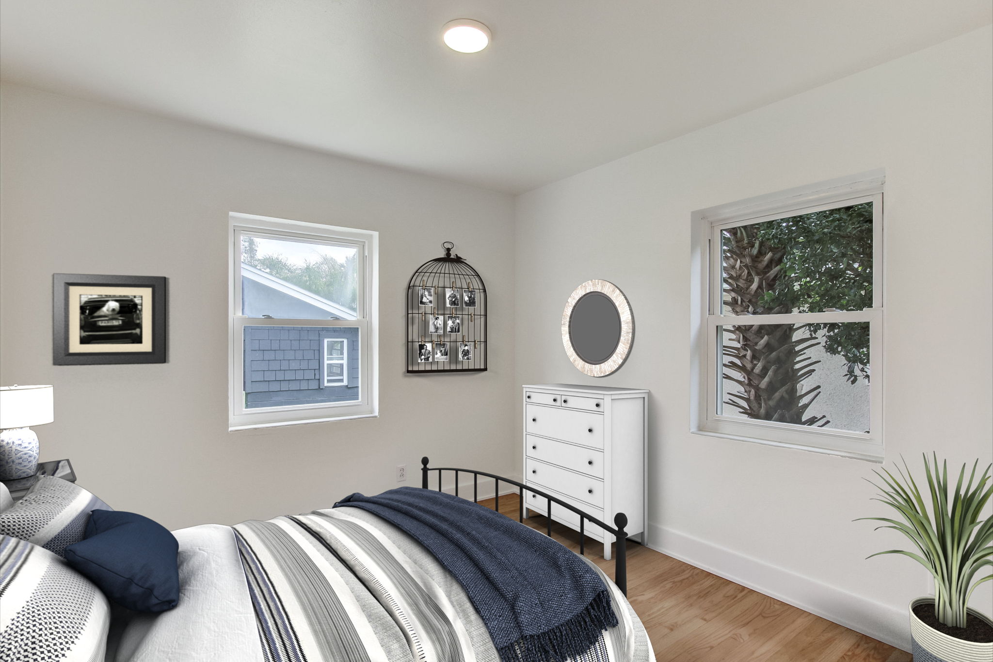 Virtually Staged Bedroom 2