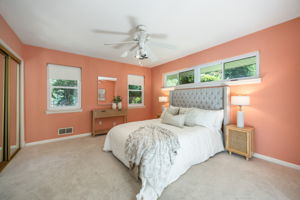 Ensuite Primary Bedroom on Upper level