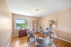 Bedroom 2, on upper level offers lake views!