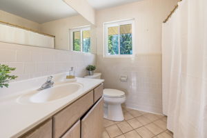 Upper level hall bath
