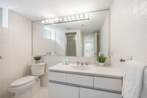 Ensuite Bathroom in lower level primary bedroom