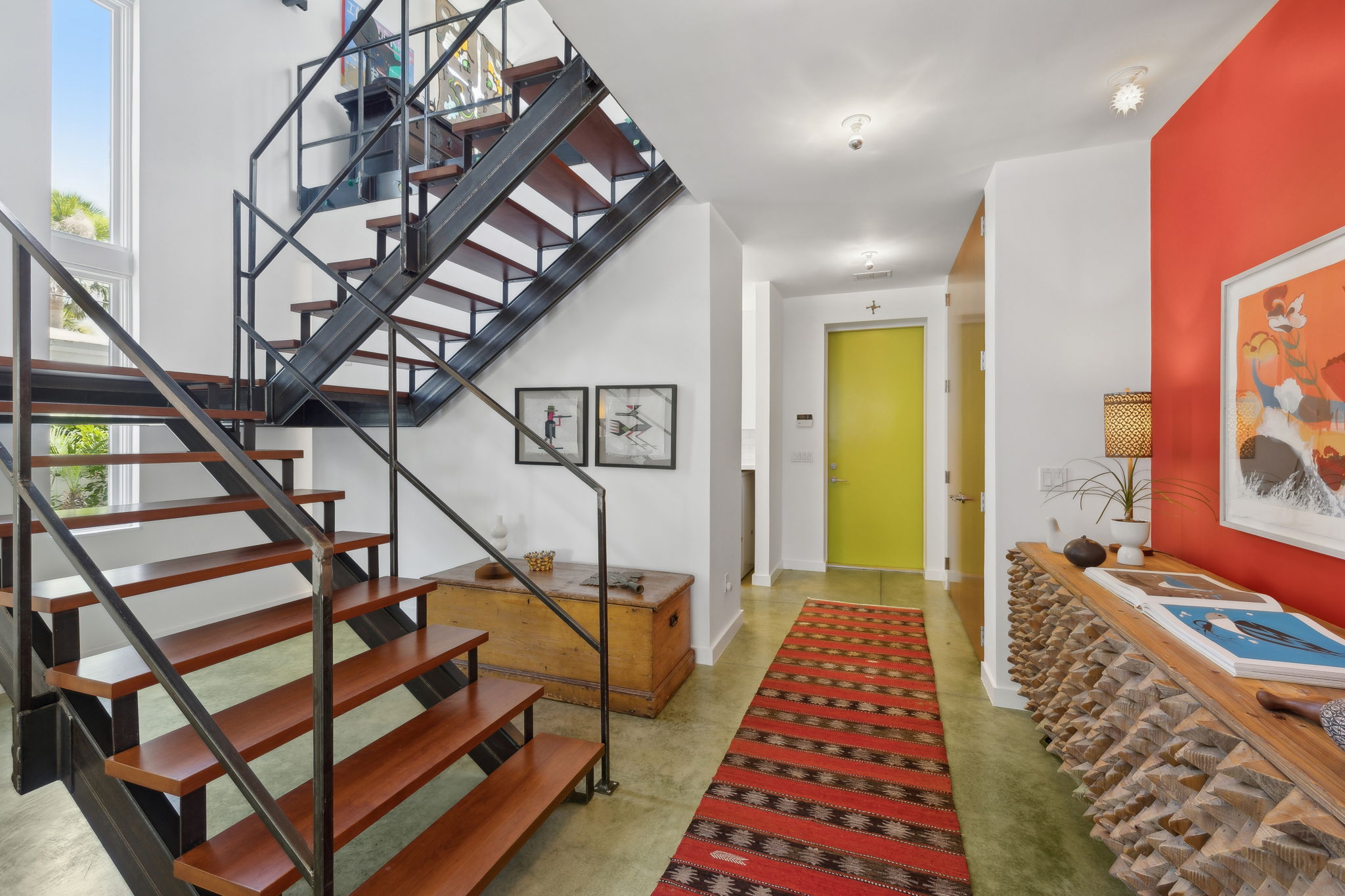 Garage Level entry