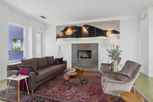 Living Room with Fireplace