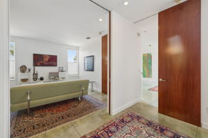 Bedroom with Pocket Doors
