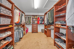 Upper Level Primary Bedroom Walk-in Closet
