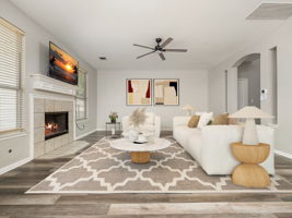 Stage living room(