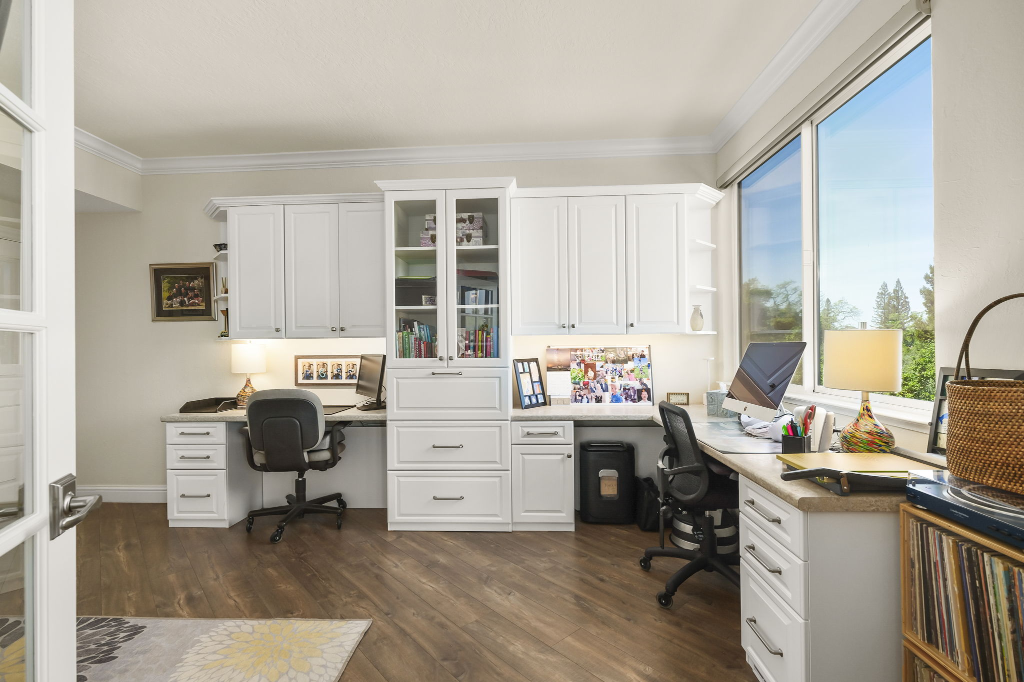Custom Cabinets and storage