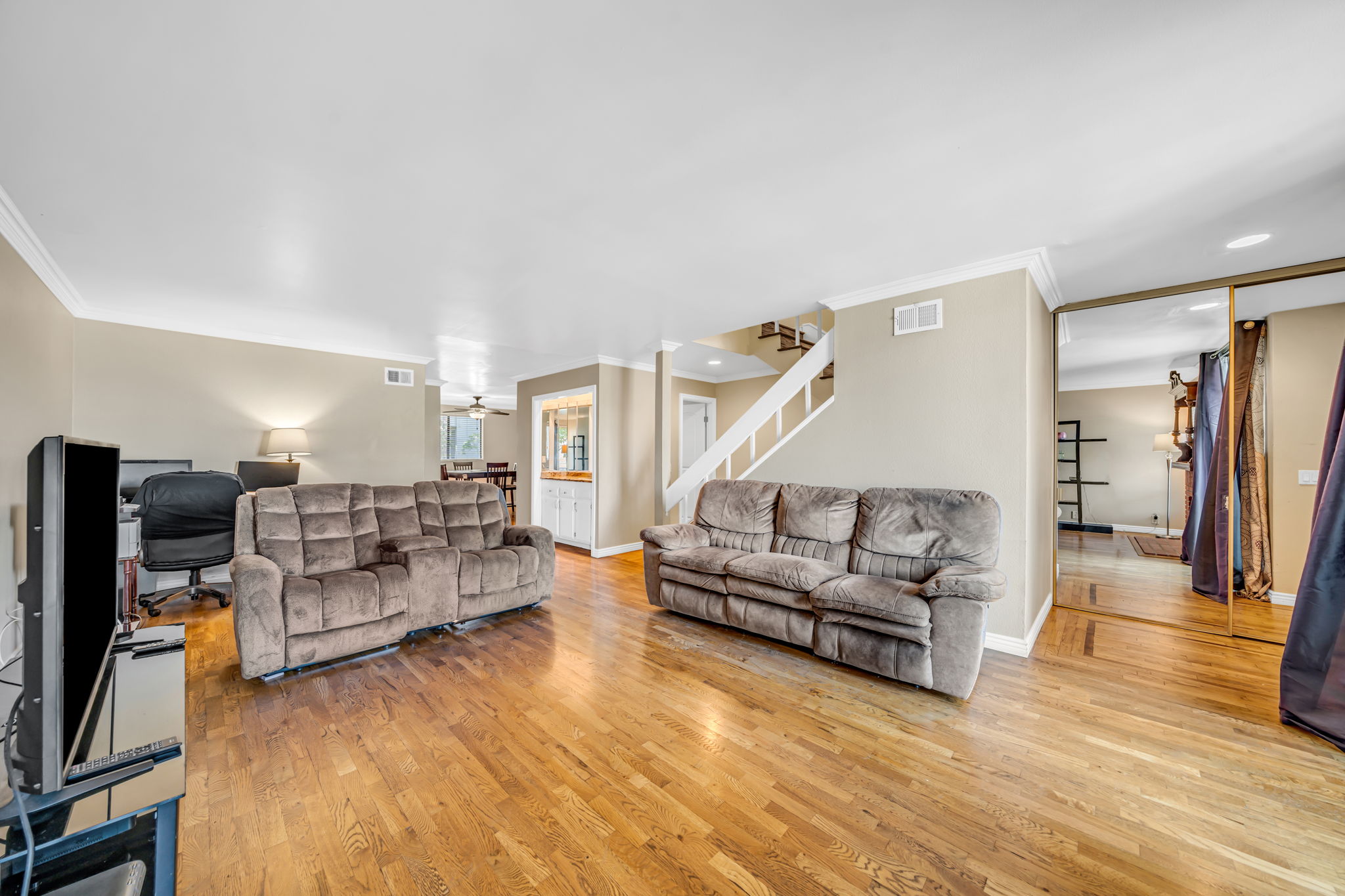 Spacious Living Room