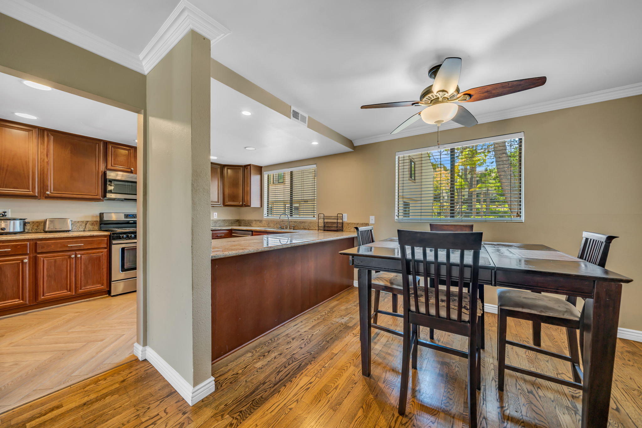 Open Kitchen-Dining Area