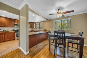 Open Kitchen-Dining Area