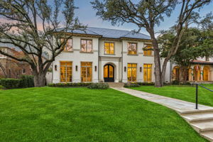Front Elevation Twilight