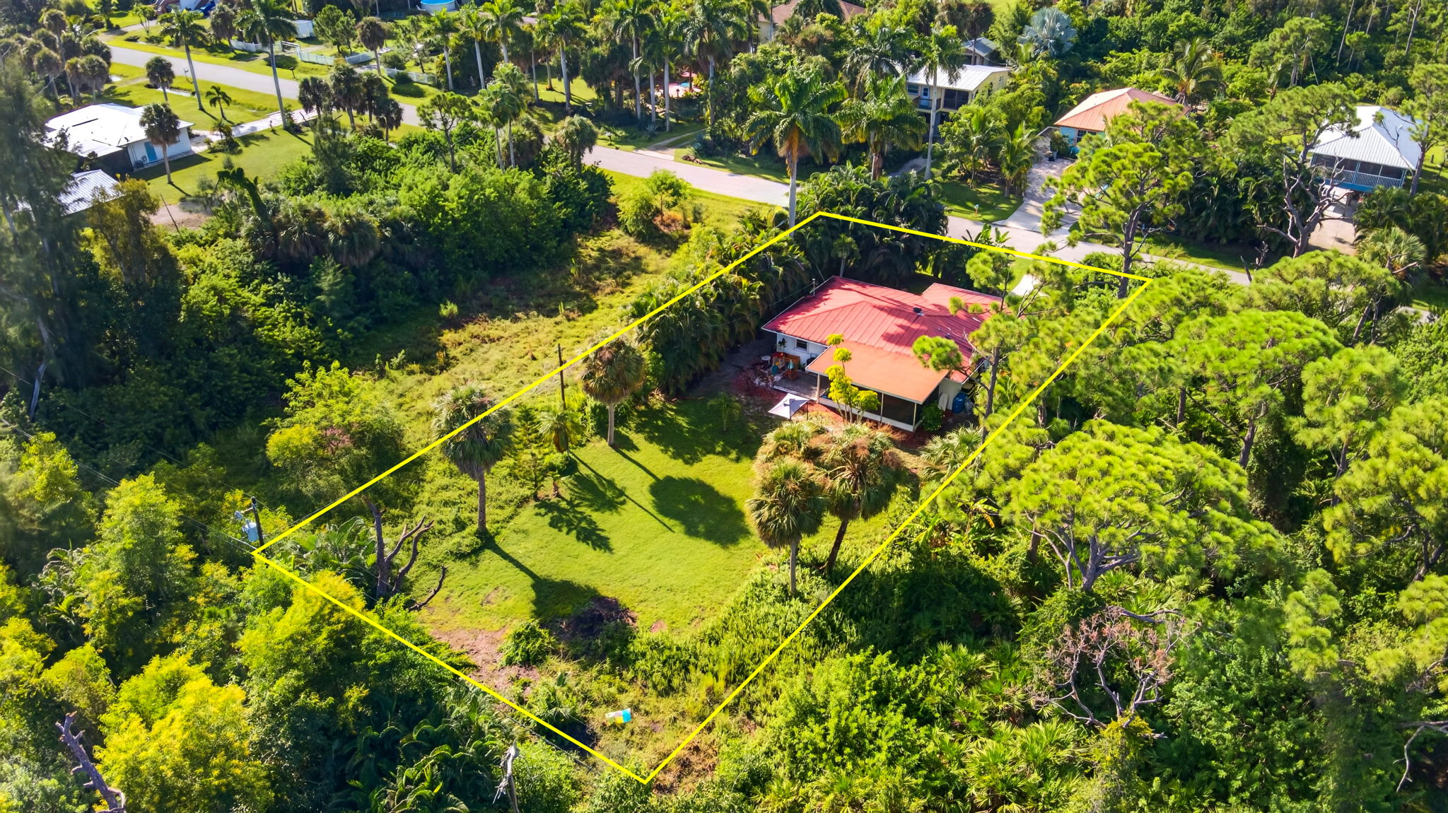 Aerial Rear Exterior 2 - lot line