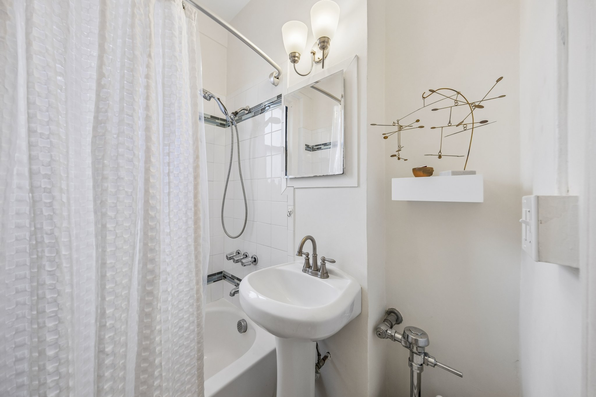 Updated Hallway Bath