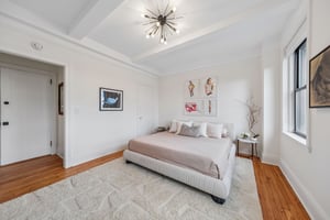 Primary Bedroom with High Ceilings