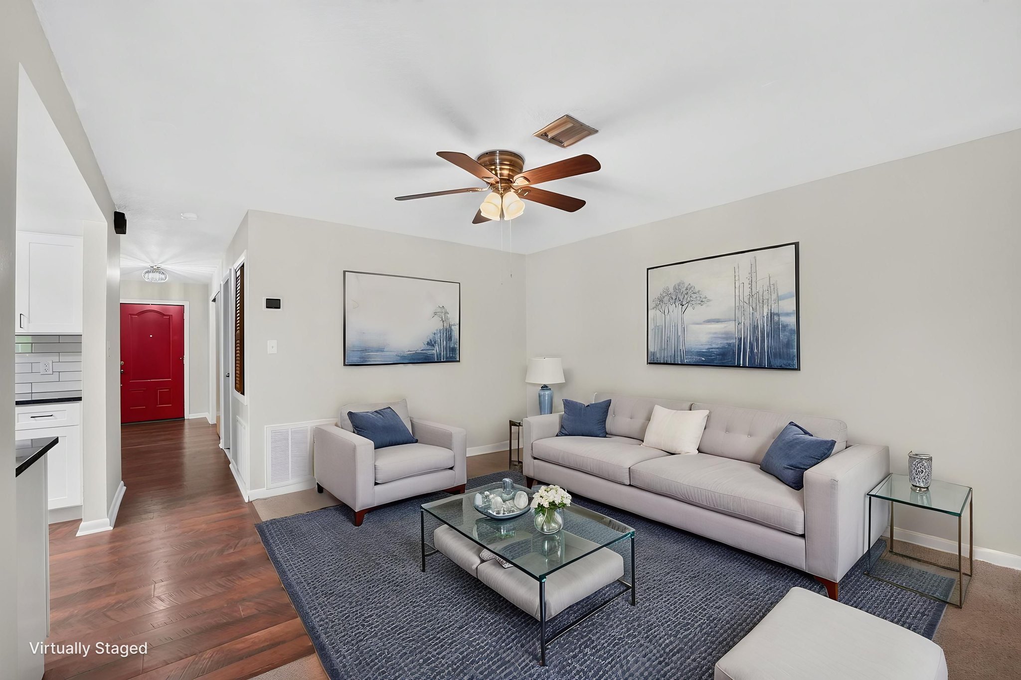 Family Room - Virtually Staged