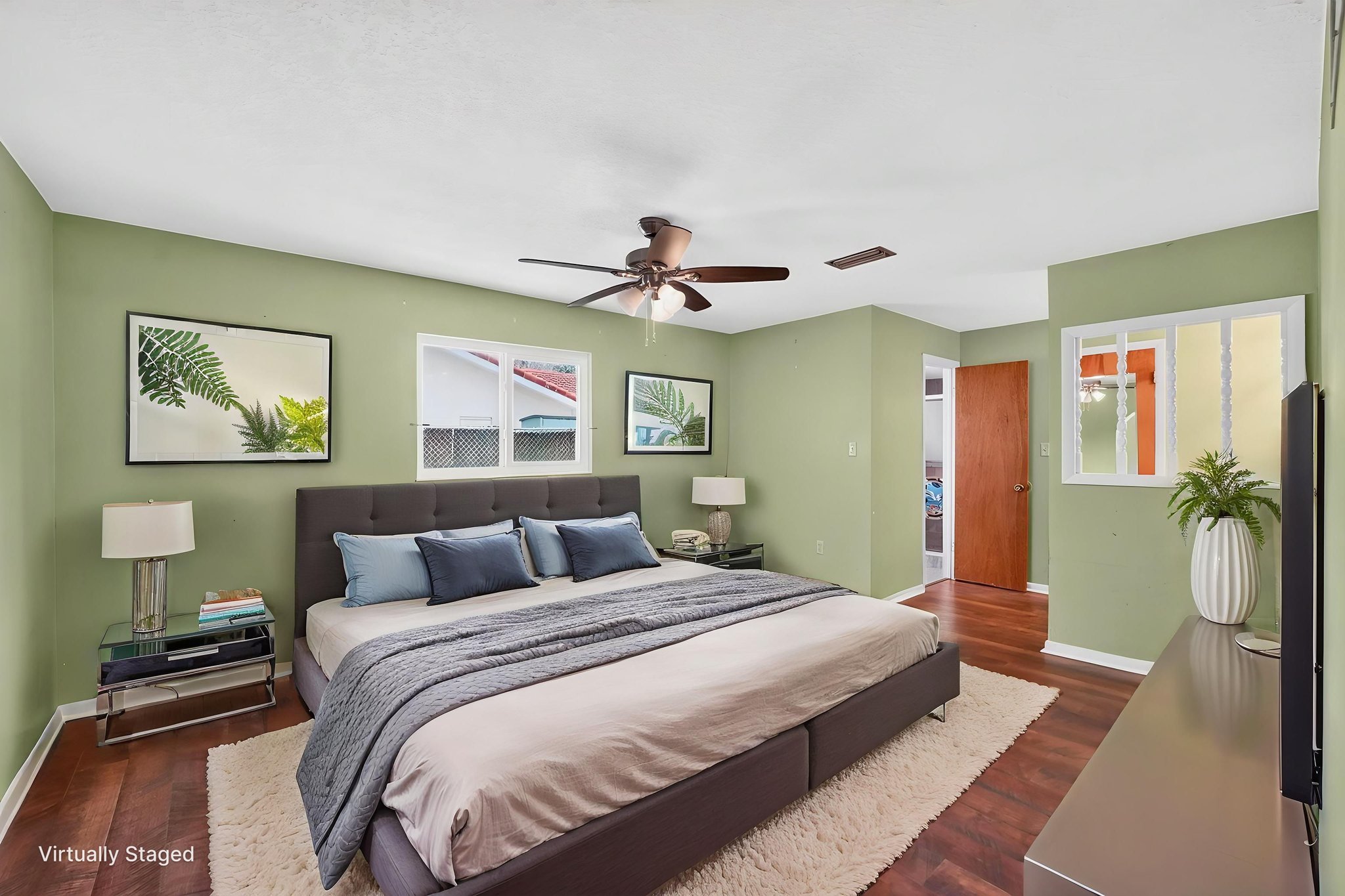 Master Bedroom - Virtually Staged