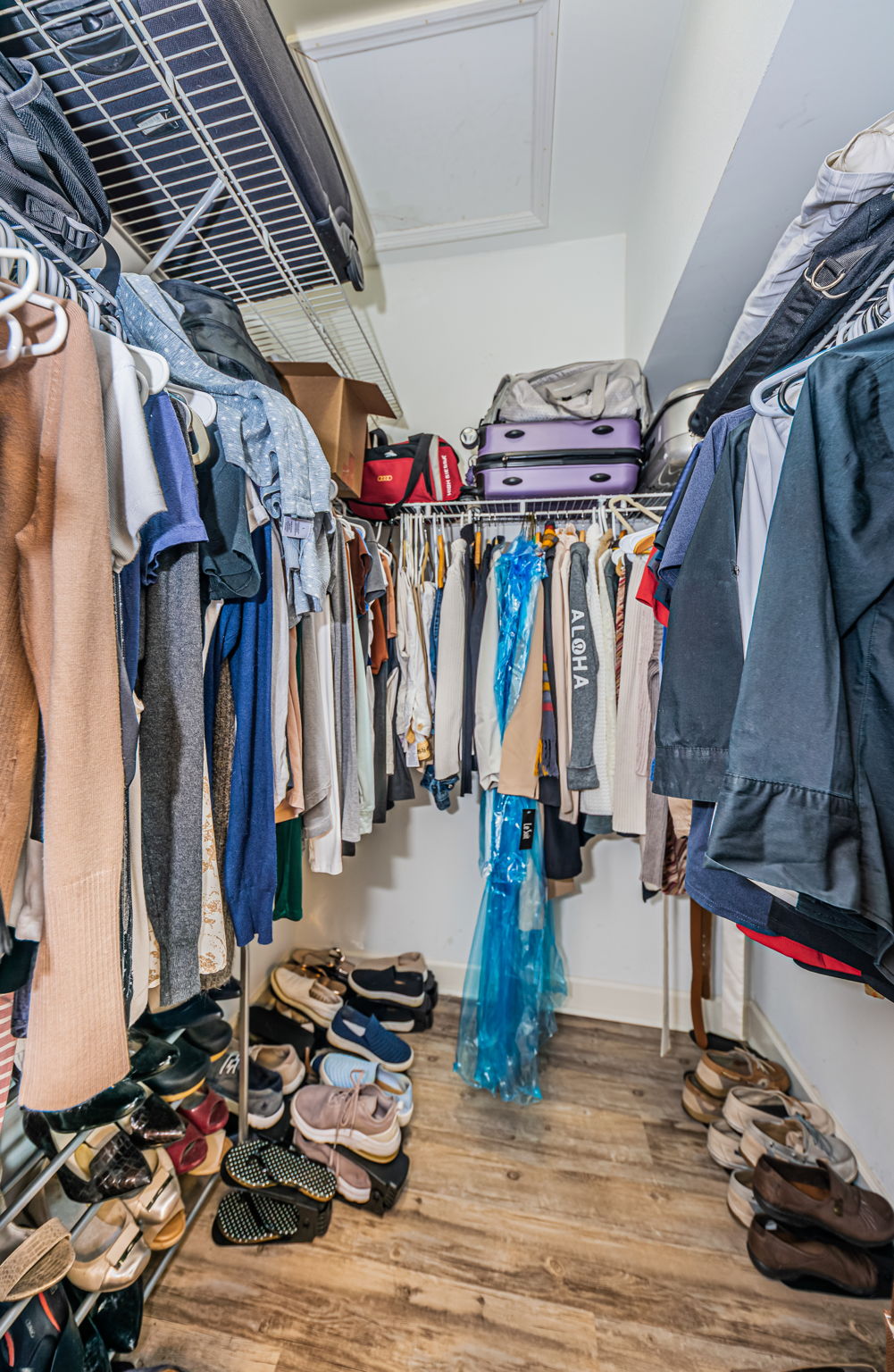 Master Bathroom Walk-in Closet