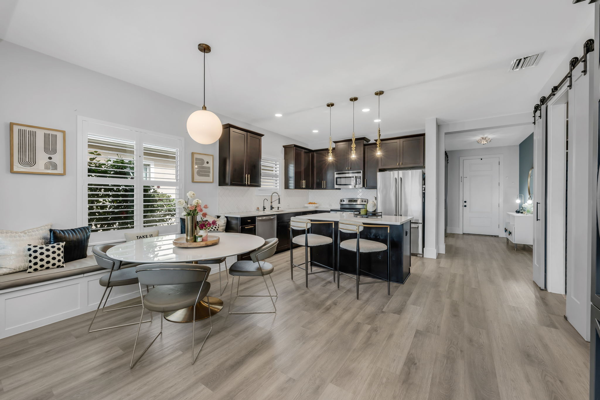 Dining Area and Kitchen