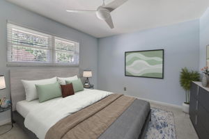 Virtually Staged Bedroom 4