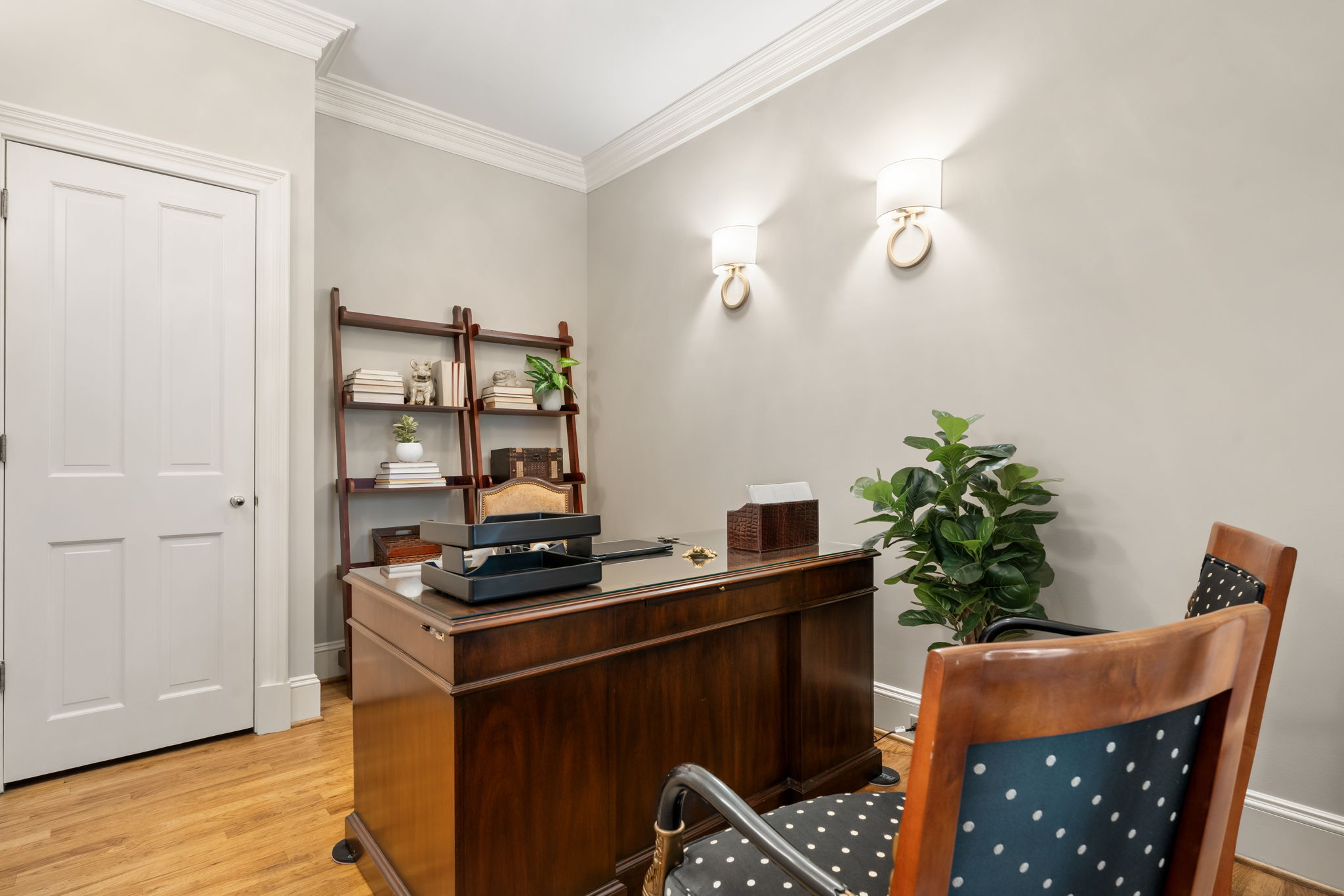 Office   Located Between the Den and Primary Bedroom