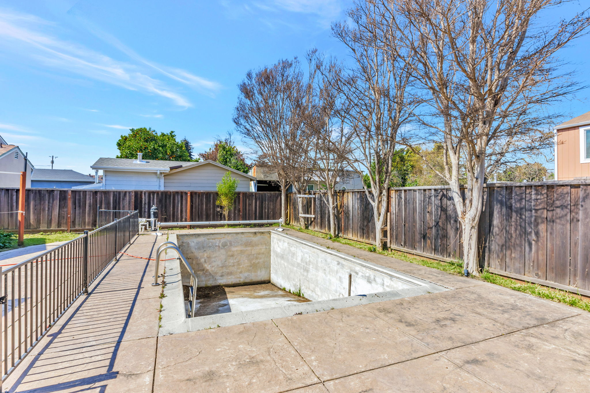 Gated Swimming Pool