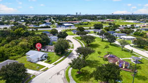 Aerial Front Exterior - marker