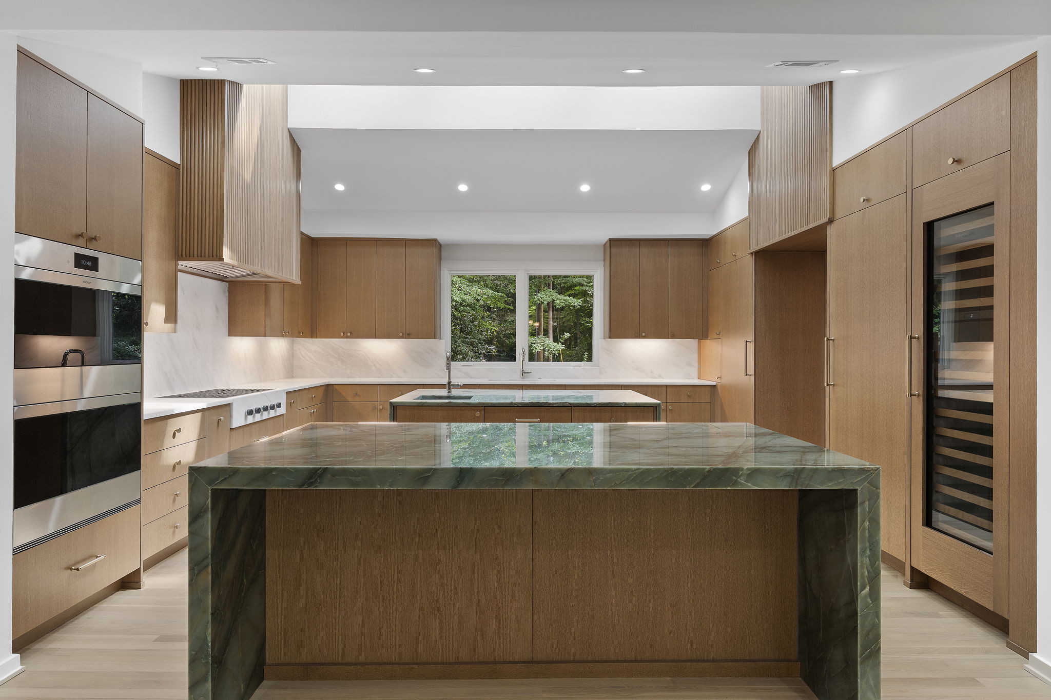 Custom Bell cabinetry