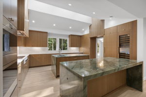 Custom designed kitchen by Robert Tretsch Architecture