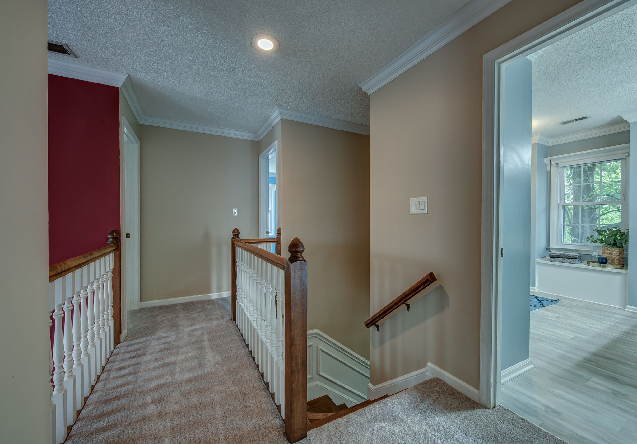 Upstairs hallway