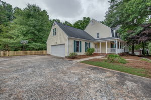 Side load garage and ample parking