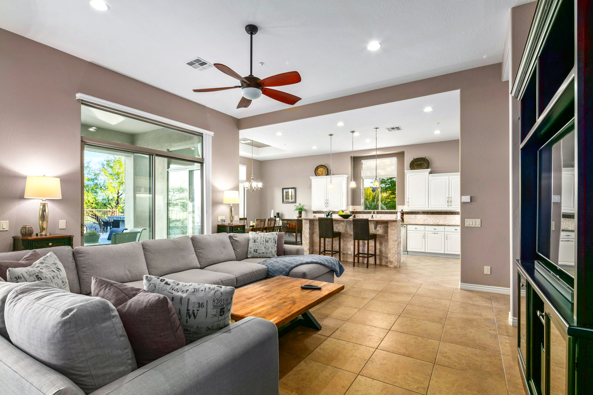 Family Room To Kitchen