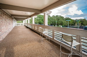 Tennis Building Balcony