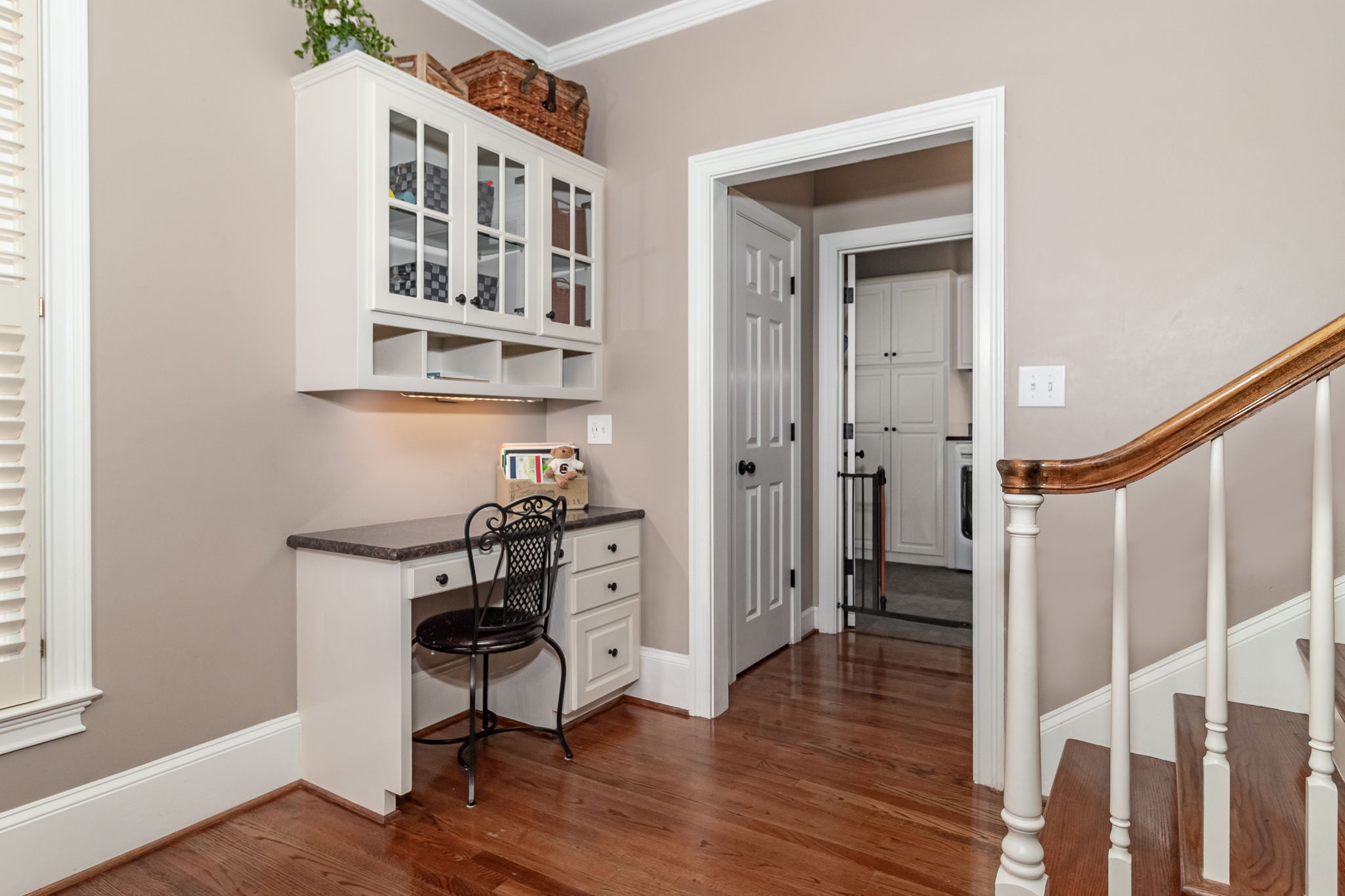 Office Area/Laundry