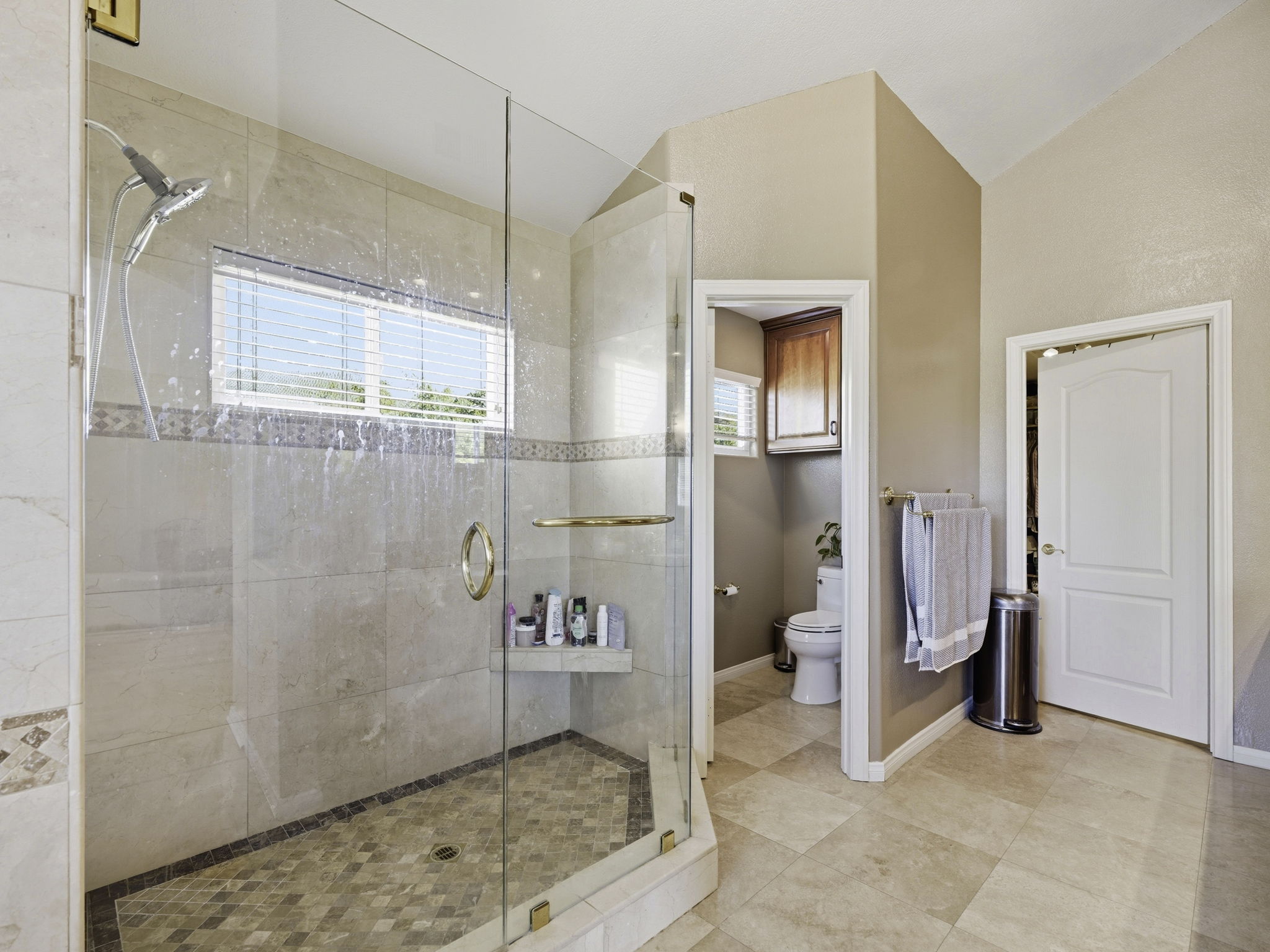 Master Bath with walk in shower