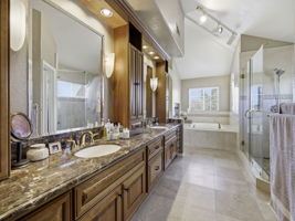 Master Bath double sink