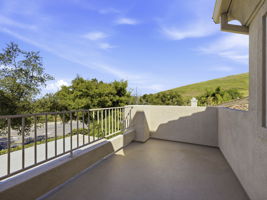 Master Bedroom west facing Balcony