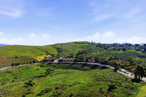 Aerial view of neighborhood
