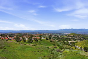 Aerial view of neighborhood