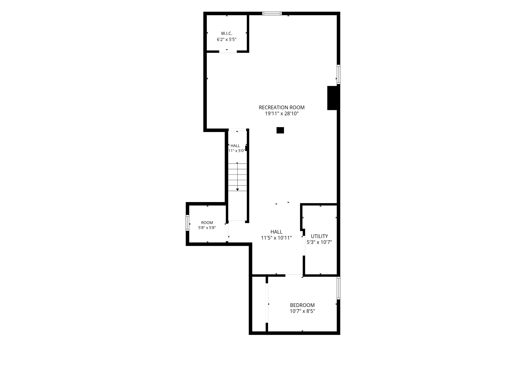 Floor plan - basement