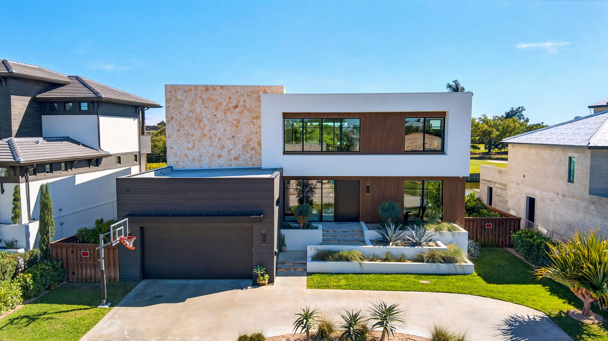 Aerial Front Exterior 1