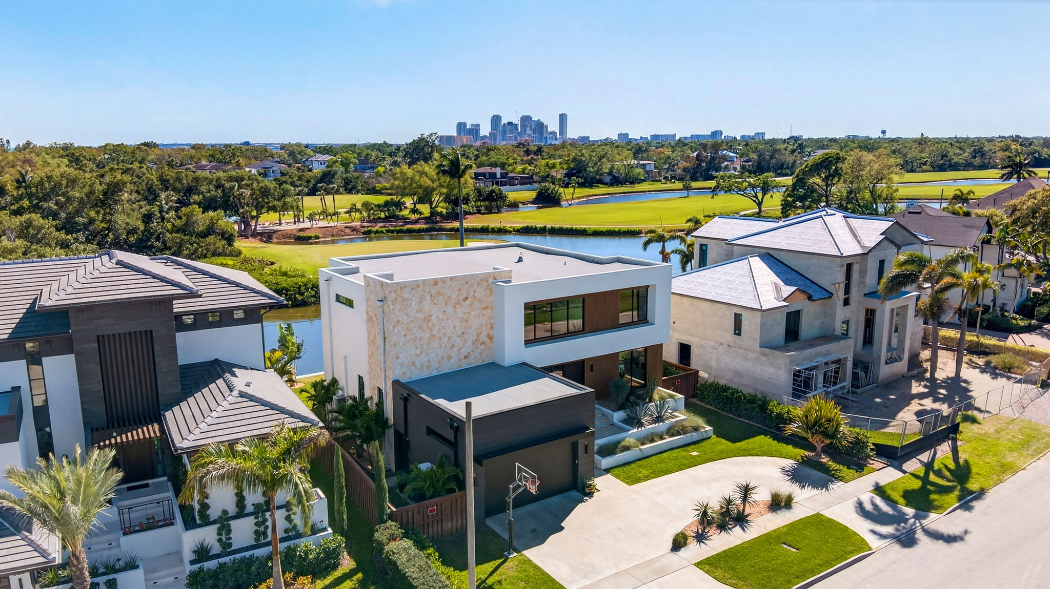 Aerial Front Exterior 2